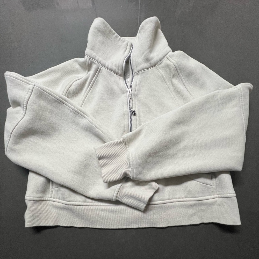 Scuba Oversized Funnel-Neck Half Zip